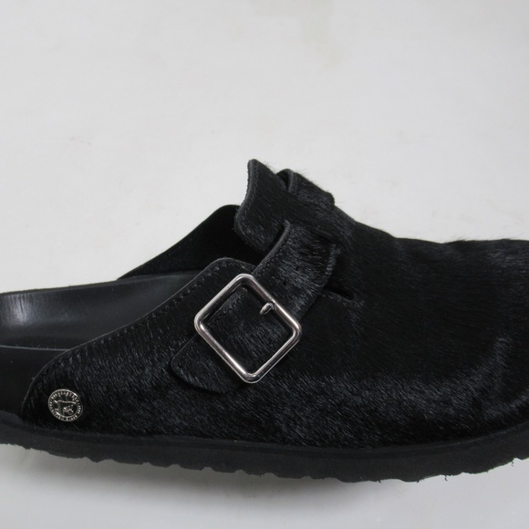 Birkenstock 1774 Men\'s Boston Cowhide Clog Black Size 11 US / 10 UK / 44 EU main image 5